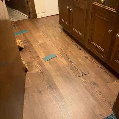 New kitchen floor