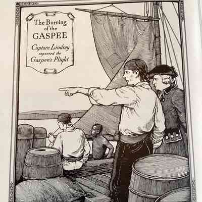 Images of Revolutionary War Significance in book “Providence the Southern Gateway of New England”