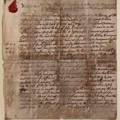 Legal Action by Ephraim Cole (1766)