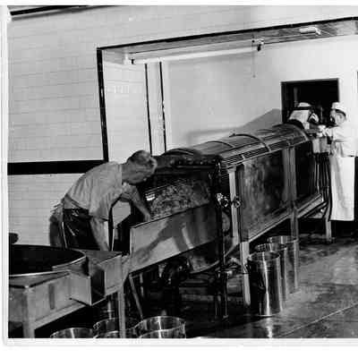 Blount Seafood Corp Warren R.I. Mr. Emile Simard Al Bryden 25x20 glossy black and white