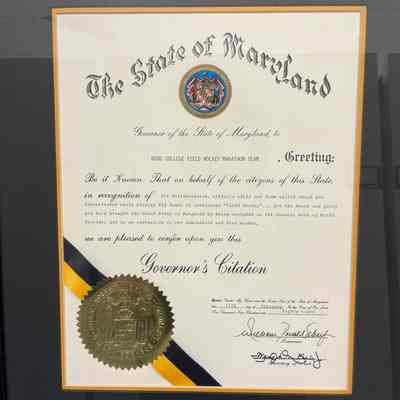 Governor's Citation (World Record)