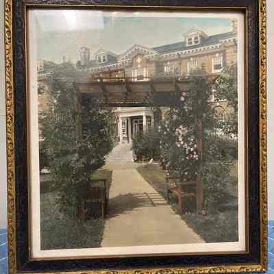 Arbor in Front of Shriner