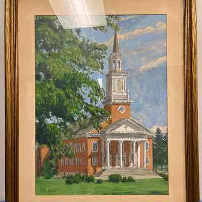 Coffman Chapel, painting