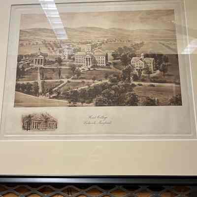 Conceptual College Layout, Hood College