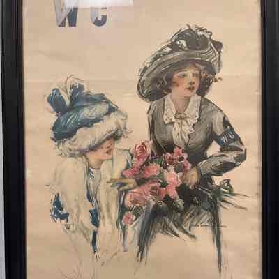 Woman's College Magazine Art