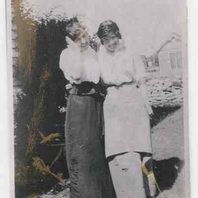 1920 Two Young Women