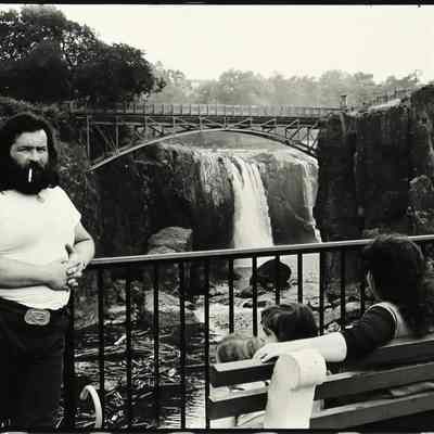 Family in Front of Waterfall, 1981