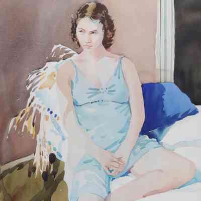 Diane in Blue