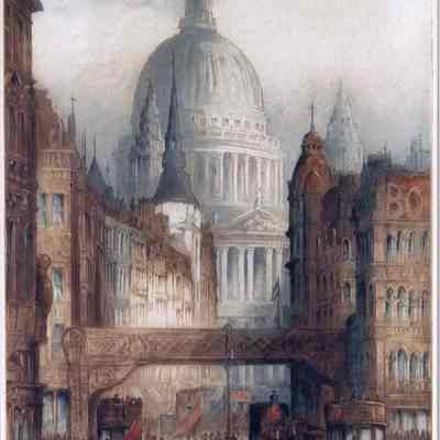 St. Paul's Cathedral from Fleet Street