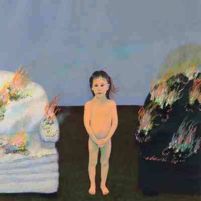 Untitled (Figure Between Chairs)