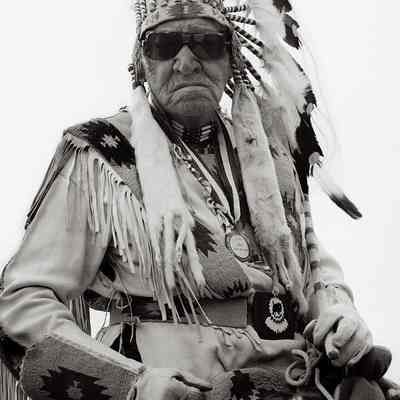 Chief, First Nations Tribe, Calgary, Canada