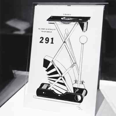 "Ici, c'est Stieglitz foi et amour", Picabia Portrait of Stieglitz, 1915