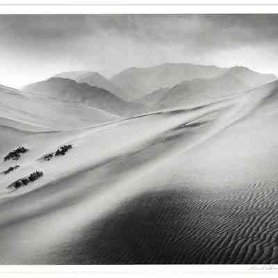 Dunes in Rain Death Valley 1977
