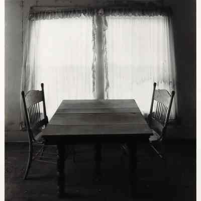 Table and Chairs, Bodie, CA 1979