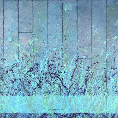 Blue Fence