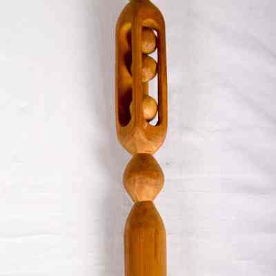 Three Balls Puzzle Cane
