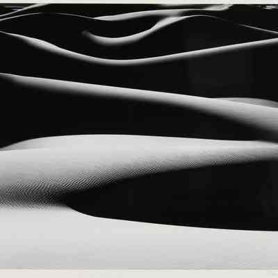 Dune Ridges at Sunrise, Death Valley
