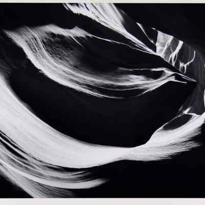 Curved Overhang, Antelope Canyon, 1980