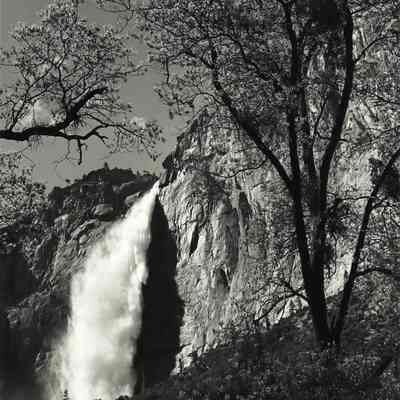Yosemite Falls, Spring. Yosemite National Park, California 1983