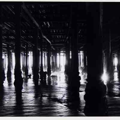 Beneath Santa Monica Pier, 1970