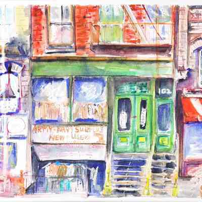 City Scene: Store Fronts