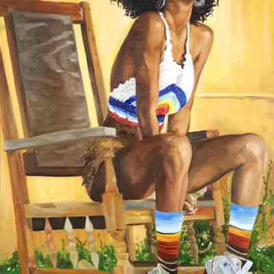 Woman in Rocking Chair
