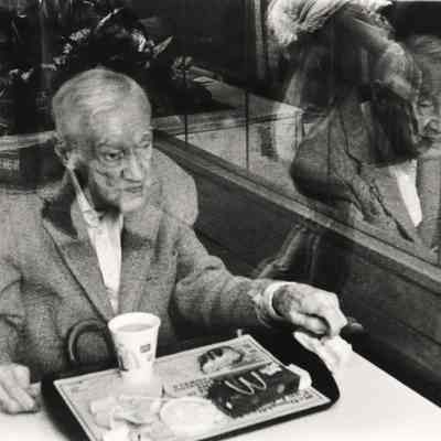Untitled (Man Eating McDonalds)