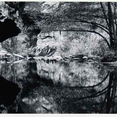Reflective Pond, Oak Creek Canyon, 1979
