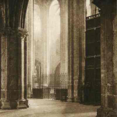 Height and Light in Bourges Cathedral 1903