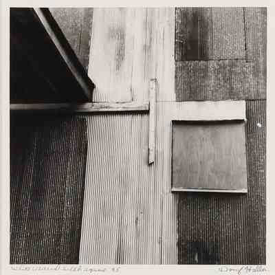White Vertical with Square 1985