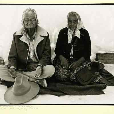 Bia Kaddy + Barlet Bia Kaddy Big Mountain Navajos, 1979