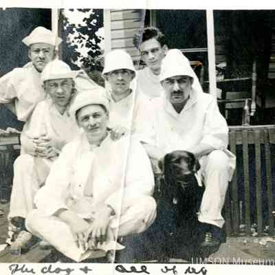"The dog + all of us"