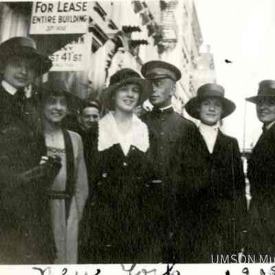 UMSON Nurses in New York City, 1918