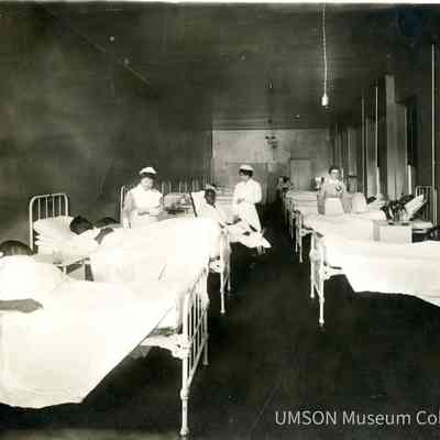 Men's Segregated Ward, University Hospital, Maryland, 1920