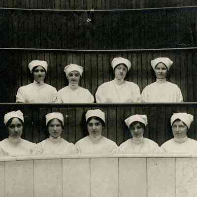 University Hospital Nurses in the Surgical Ampitheatre Gallery, 1914
