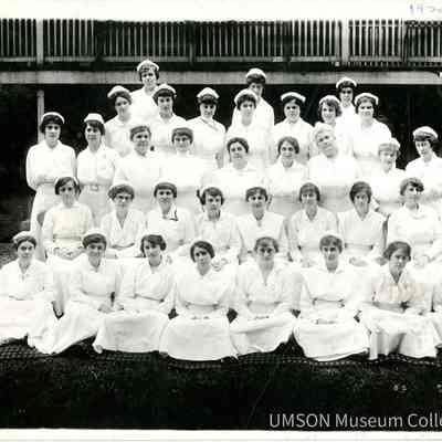 Special Nurses and Staff, 1920