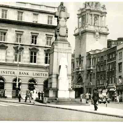 Edith Cavell Memorial, London, England ca. 1955