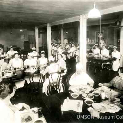 Dining Room, University Hospital, Maryland, 1920