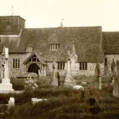 Grave of Florence Nightingale in St. Margaret of Antioch Churchyard, Hampshire, England