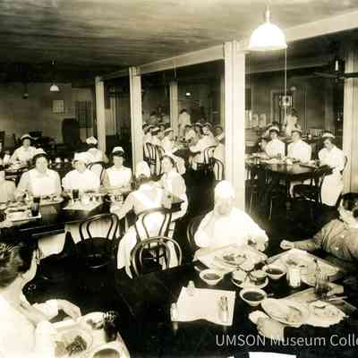 Dining Room, University Hospital, Maryland, 1920