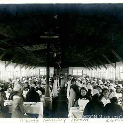 Nurses' Dining Room, Savenay, France, 1919