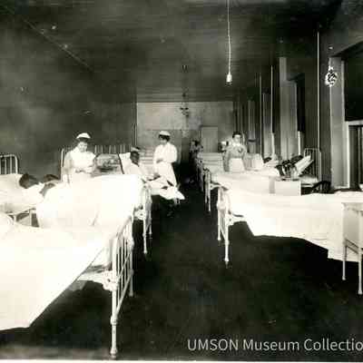 Men's Segregated Ward, University Hospital, Maryland, 1920