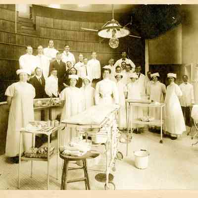 University Hospital, Maryland, Surgical Staff in Ampitheater