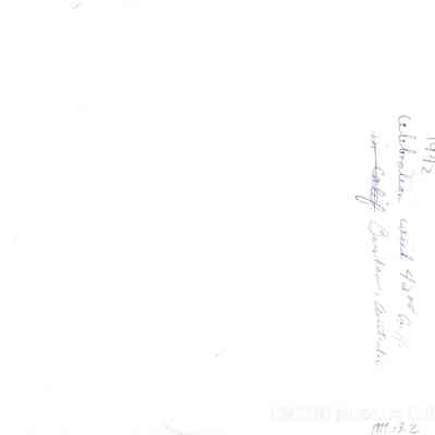 1999.13.2: Verso, Dinner, 42nd General Hospital staff members, Brisbane, Australia 1942