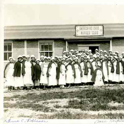 American Red Cross Nurses' Group, Base Hospital 69, Saverny, France