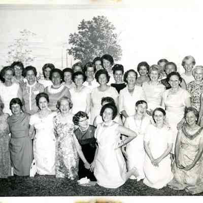 Nurses of the 42nd General Hospital at a reunion ca. 1965