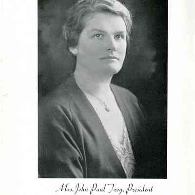 Troy, Ethel Monroe (Mrs. John Paul Troy)