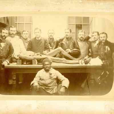 Dissecting Class No. 31, College of Physicians and Surgeons, Baltimore, MD [18]82-[18]83