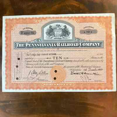 Stock Certificate-PRR
