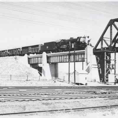 CB&Q Stock Train